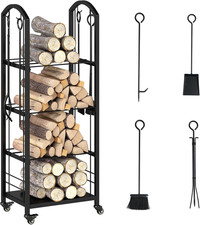 Porta Legna Da Ardere a 3/4