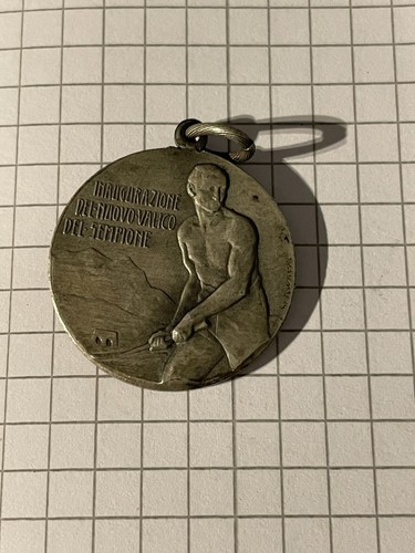 Medaglia bronzo argentato - bronzo,