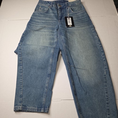 Jeans denim larghi donna