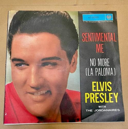 Elvis presley sentimental me - elvis,