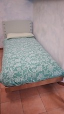 Letto singolo con rete doghe