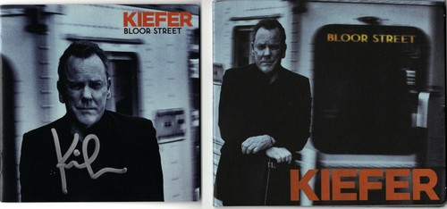 Kiefer sutherland signed - signed, album