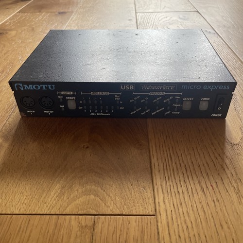 Motu micro express midi - micro, 6