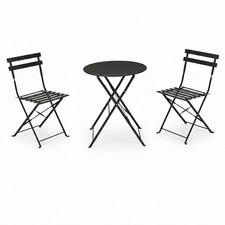 Set Tavolo rotondo e 2 Sedie