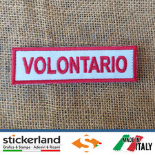 Toppa patch croce - patch, rossa