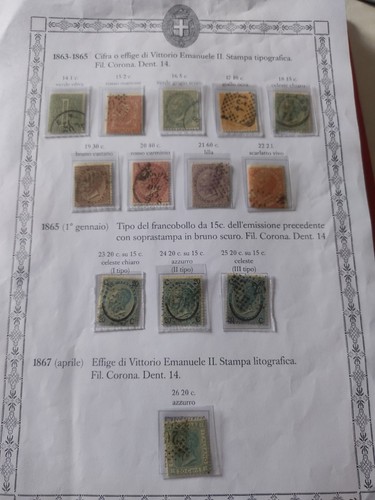 Antichi francobolli del - francobolli, regno