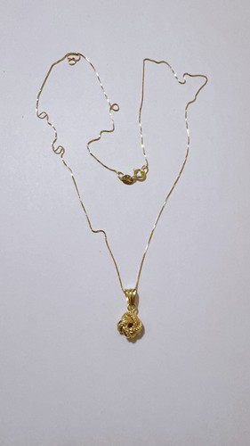 Collana catenina 45cm oro - collana,