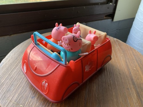 Peppa pig red - red, car