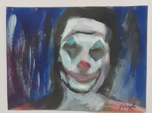 Joker ritratto attore quadro - ritratto,
