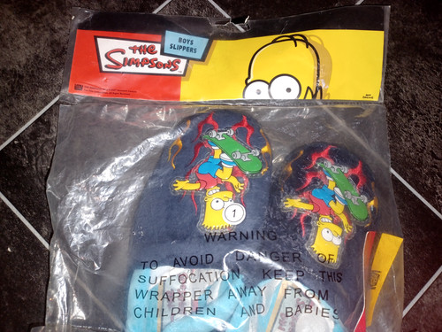 The simpsons boys slippers - the,
