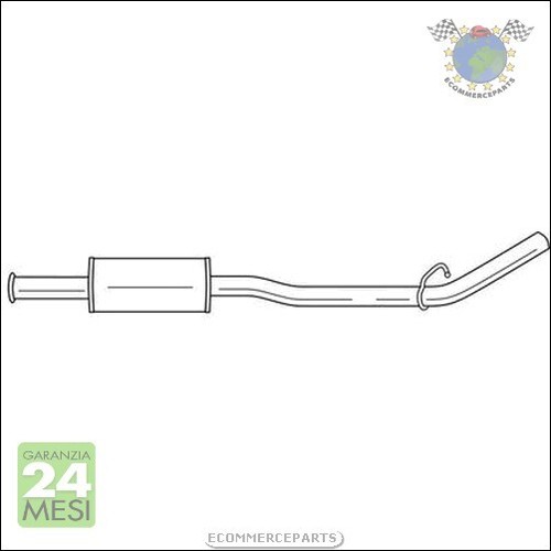 50464 silenziatore marmitta - silenziatore,