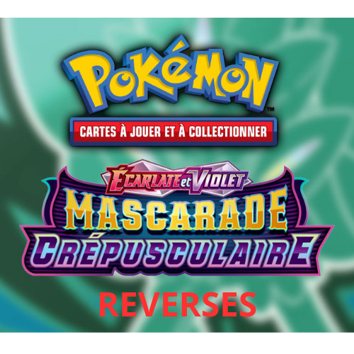 Carte pokémon mascarade - carte,