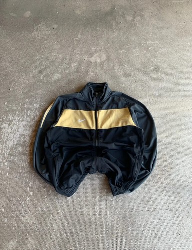 Nike track jacket nero - nike, oro