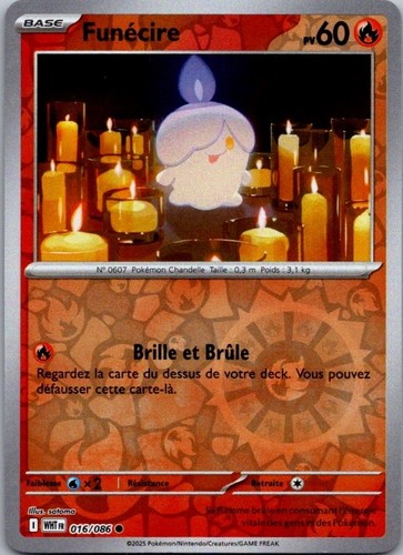Carte pokémon funécire - carte,
