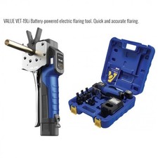 CARTELLATRICE FLANGIATUBO RAME AD UNA BATTERIA CON FRIZIONE E MATRICE IN POLL...