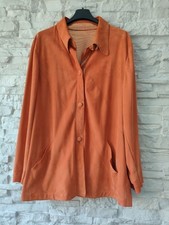 Giacca Donna Scamosciata,Taglia 44. Vera Pelle. Duchessa 