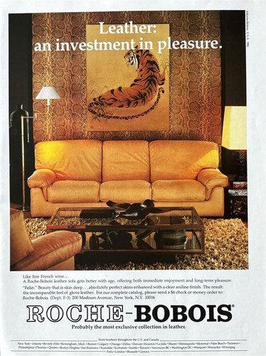 1984 roche bobois paris - 1984, roche-bobois