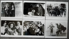LOT OF 6 ORIGINAL PRESS PHOTOS CYRANO DE BERGERAC Gerard Depardieu