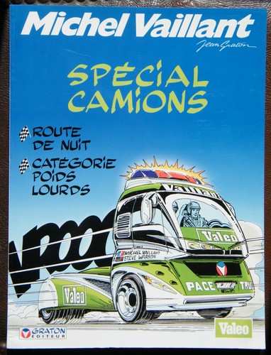Michel vaillant publicitaire - michel,