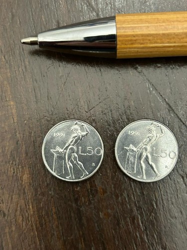 Monete lire piccole 1991 - monete,