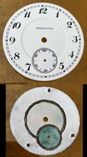 Hamilton 16s orologio tasca - da,