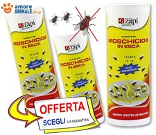 Zapi  MUSCID 5 G → 100 / 400 Gr - Insetticida MOSCHICIDA in granuli per MOSCHE