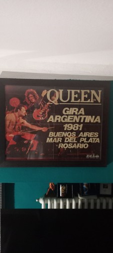 Queen poster concert original