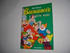 Walt Disney - BIANCANEVE E I SETTE NANI - Mondadori 1962 CON PUNTI CLUB OTTIMO
