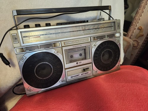 Boombox sharp 6161 - gf-6161., radio