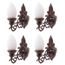  4 Pcs Lampada Muro Lampioni