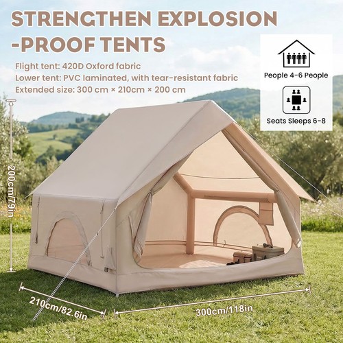 Tenda campeggio gonfiabile - da,