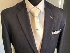 Tuta uomo due pezzi blu scuro