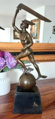 Statua bronzo hermes - statua,