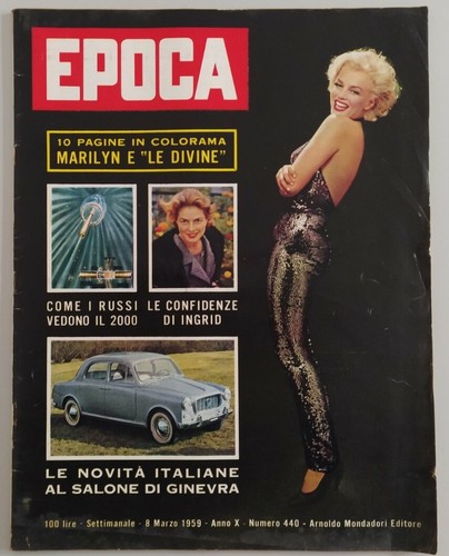 Marylin monroe rivista epoca - monroe,