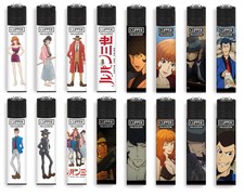 Accendini Clipper large LUPIN t 3rd 2025-2 - 16 soggetti serie completa