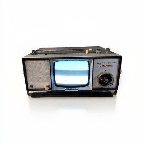 Televisore vintage portatile