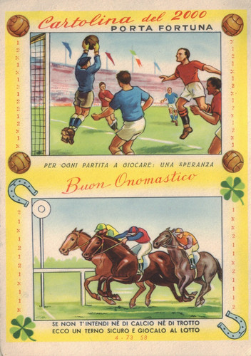 Cartolina del 2000 porta - 2000,