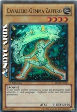 CAVALIERE-GEMMA ZAFFIRO (Gem-Knight Sapphire) Super R • heavy play • HA05 IT002