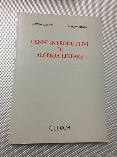 Libro cenni introduttivi - introduttivi, di