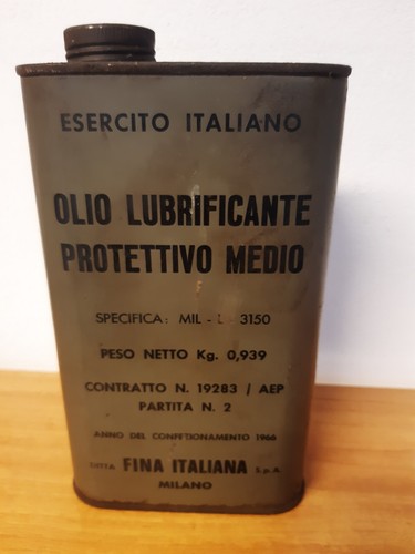 Latta vintage esercito - latta,