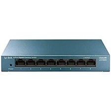 TP-Link LS108G Switch Ethernet 8 Porte Gigabit, Sdoppiatore Ethernet, Struttura