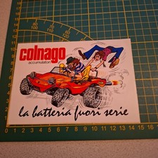 ADESIVO VINTAGE STICKER kleber dune buggy colnago accumulatori