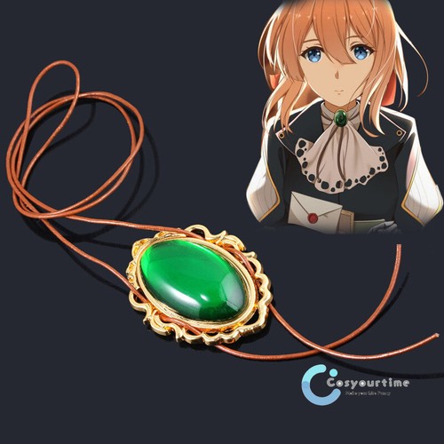 Collana anime viola evergarden - collana,