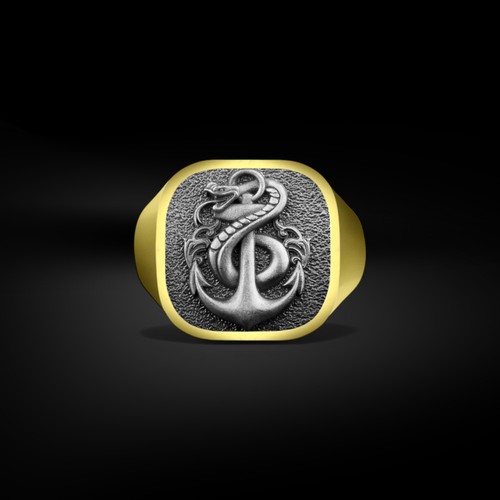 Anello uomo argento - anello,