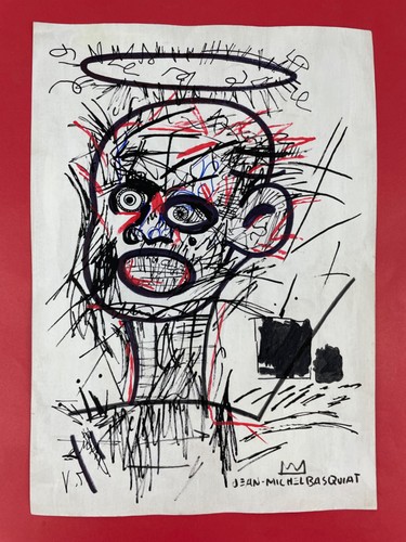 Jean michel basquiat disegno - basquiat,
