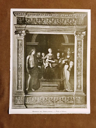 Pala altare opera rodolfo - di,