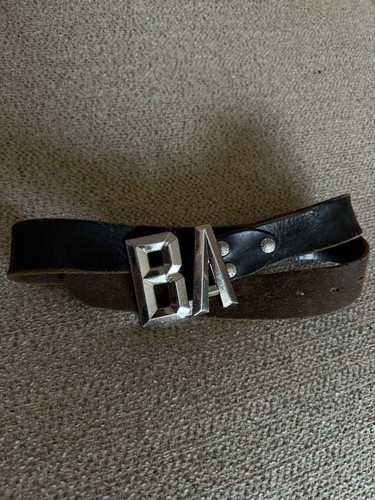 Bape cintura pelle - pelle, una