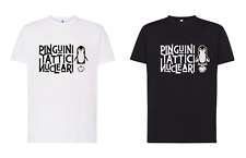 T-SHIRT PINGUINI TATTICI NUCLEARI UOMO DONNA BAMBINO - 100% COTONE