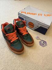 Reebok Pump Omni Light Brown Green Black Classic Men's Sneaker US 10.5