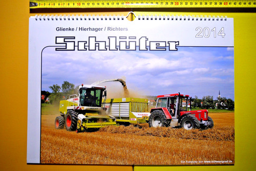 Calendrier tracteurs 2014 - ,